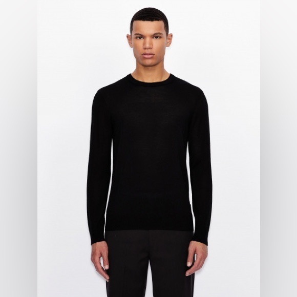 Armani Exchange Black Crew Neck Sweater
Product 3KZM1D ZMS8Z 1200 - Picture 1 of 7